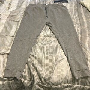Grey skinny sweatpants from Zara